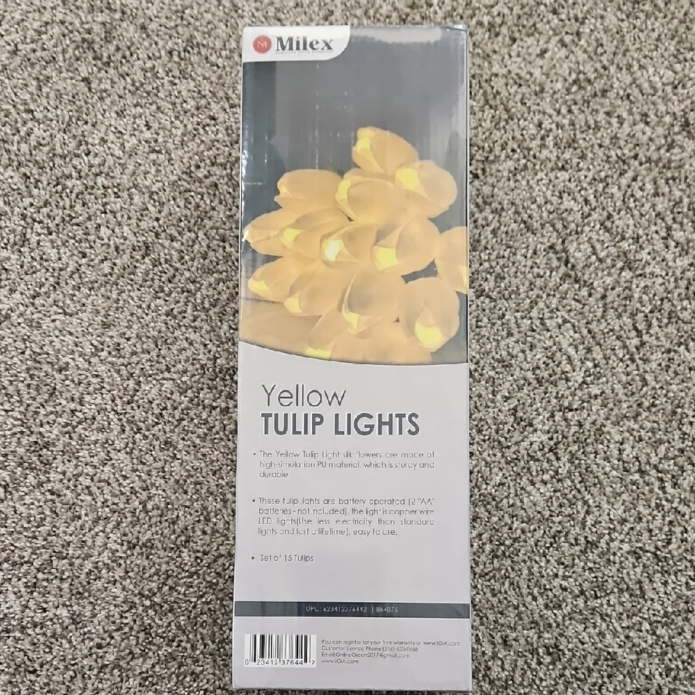 Yellow Party Lights for Celebrations